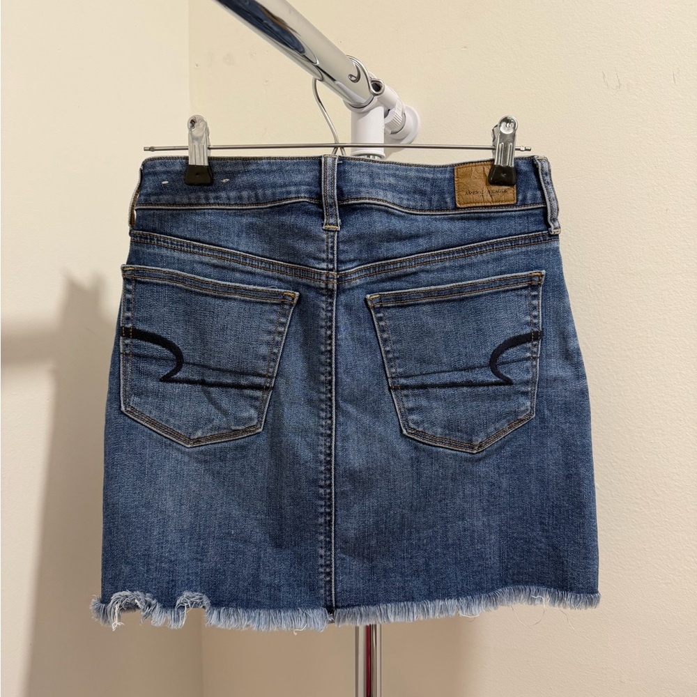 Denim Mini Skirt